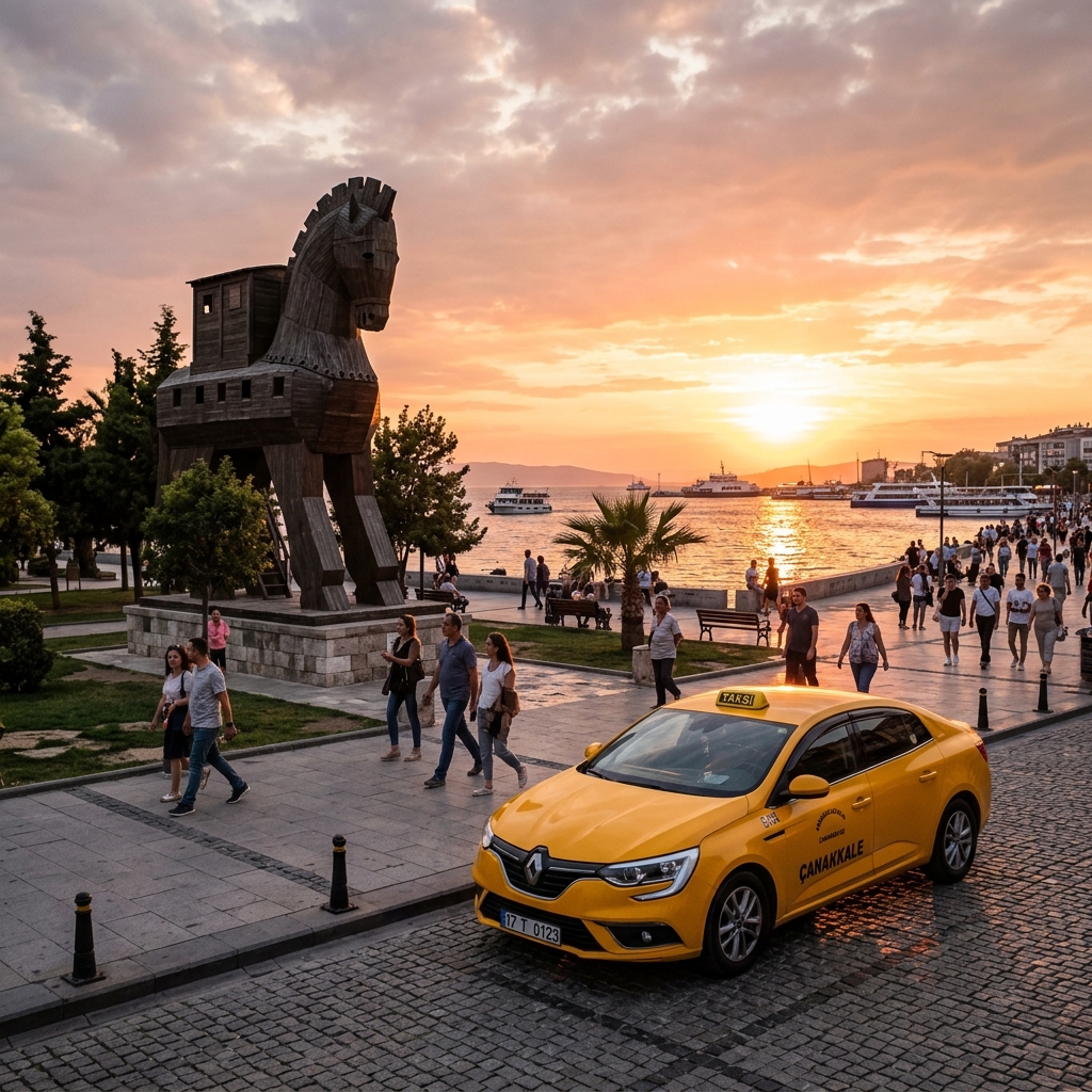 VIP Taksi Çanakkale 7/24 Destek
